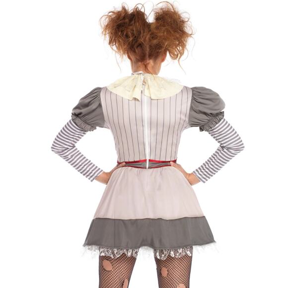 Leg Avenue Creepy Clown IT Halloween Costume - Picture 2 of 6